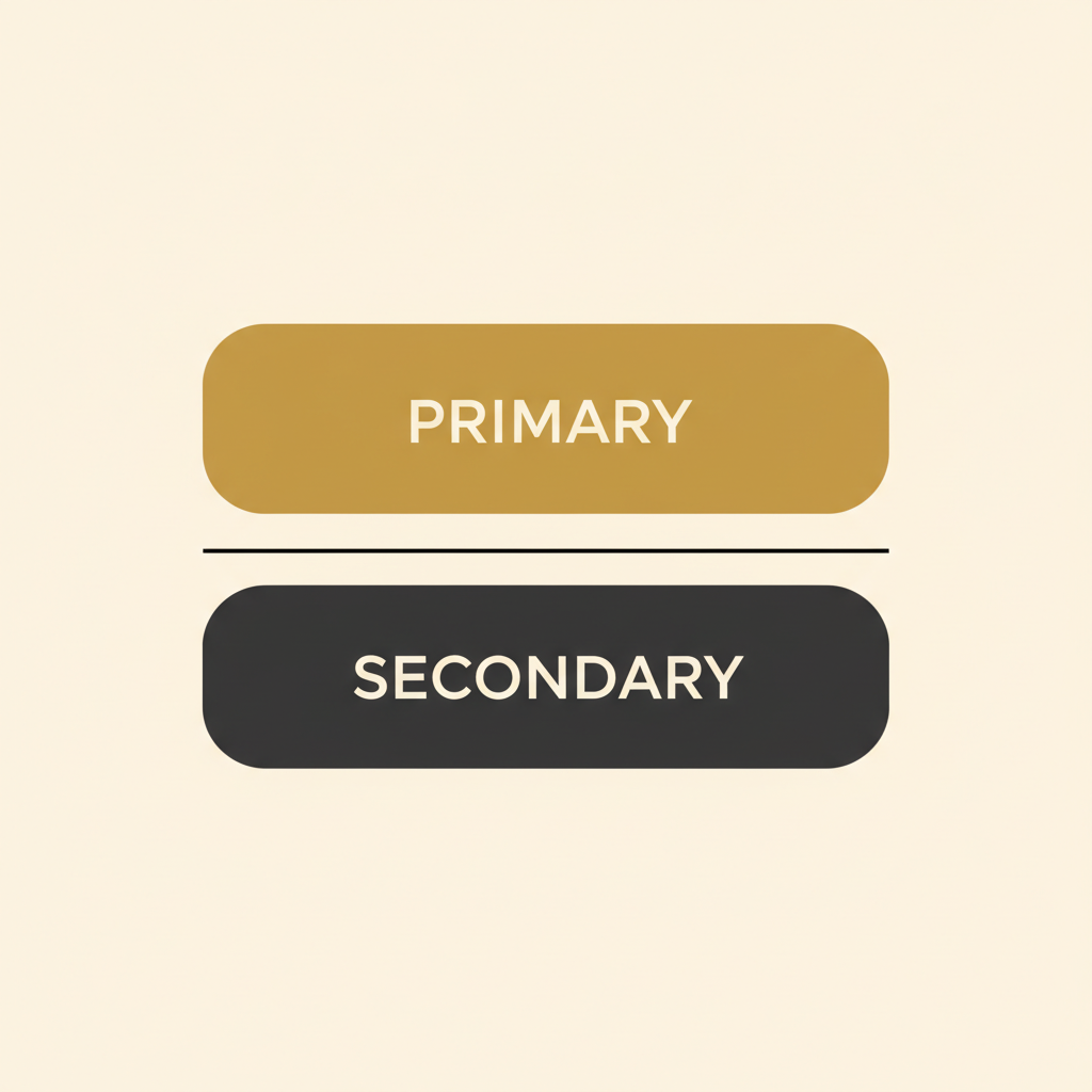 Two-tier ICP structure showing primary and secondary profiles with a dividing line